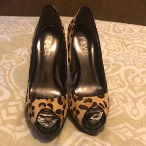 RSVP Leopard Heels
